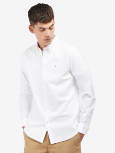 Рубашка оксфордского кроя Barbour Tailored Fit, белая