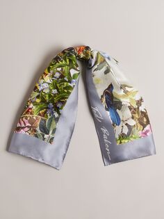 Квадратный шарф с цветочным принтом Ted Baker Kerriea, разноцветный