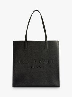 Большая сумка-шоппер Ted Baker Soocon, черная