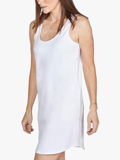 Платье-комбинация Thought Leah из органического хлопка, белое