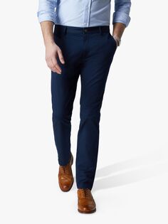 Легкие брюки из хлопковой смеси SPOKE, стандартный цвет, темно-синий