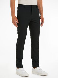 Узкие шерстяные эластичные костюмные брюки Calvin Klein