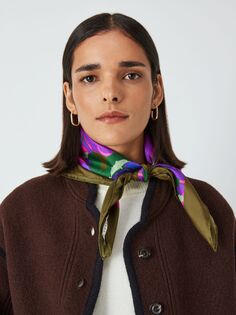 SOEUR Шелковый шарф Capucine, разноцветный