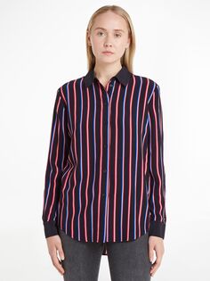 Рубашка Tommy Hilfiger Fleur Stripe, Mini Pop Stripe