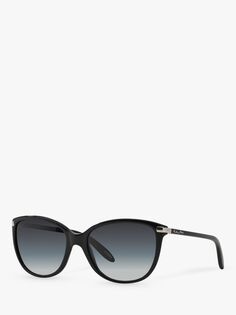 Женские солнцезащитные очки кошачий глаз Polo Ralph Lauren RA5160, черные/серые