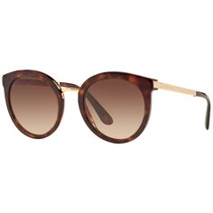 Dolce &amp; Gabbana DG4268 Круглые солнцезащитные очки, черепаховый