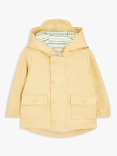 Детская непромокаемая куртка-дождевик John Lewis желтая