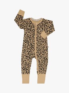 Комбинезон Bonds Baby Leopard Wondersuit, коричневый
