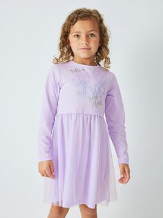 Детское платье-пачка Brand Threads Princess Disney Frozen, сиреневый