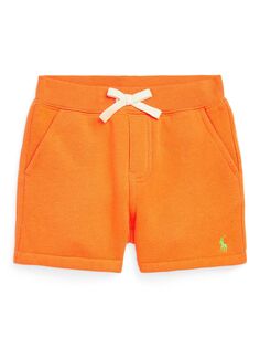 Шорты с логотипом Ralph Lauren Baby, цвет Resort Orange