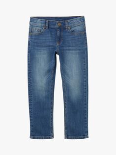 Детские джинсы Polarn O. Pyret стандартного размера из органического хлопка GOTS, синие