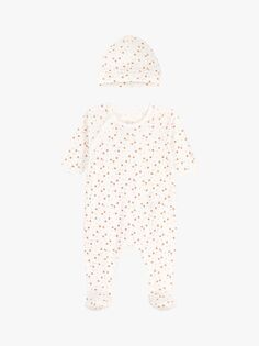 Комбинезон для сна с принтом звезд Petit Bateau Baby Star, подарочный набор из чепчика и одеяла, разноцветный