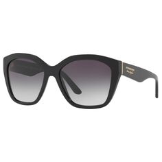 Burberry BE4261 Квадратные солнцезащитные очки, черно-серые с градиентом