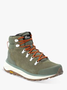 Мужские походные ботинки Jack Wolfskin Terraventure, хаки/оранжевый