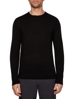 Шерстяной джемпер Calvin Klein Superior, цвет CK Black