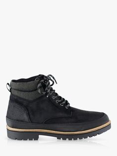 Замшевые походные ботинки Silver Street London Braben, черные