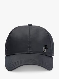Бейсбольная хлопковая кепка BOSS Zed Logo, черная
