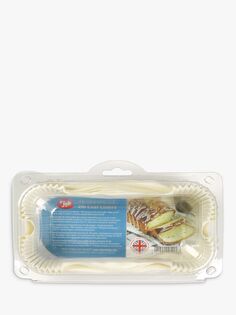 Антипригарные, жиронепроницаемые, силиконизированные формы для выпечки хлеба Tala, 2 фунта, упаковка из 40 шт., белые