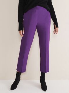 Укороченные брюки Phase Eight Julianna, фиолетовые