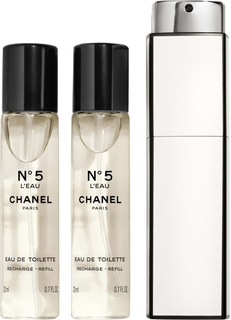 Туалетная вода Chanel N5 L&apos;Eau Twist and Spray, 3х20 мл