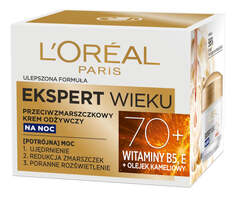 L&apos;Oreal Paris Age Expert 70+ питательный ночной крем против морщин 50мл L'Oreal