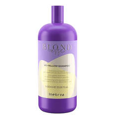 Inebrya Шампунь Blondesse No-Yellow Shampoo для обесцвеченных светлых и седых волос 1000мл