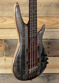 Ibanez SR Premium SR5CMDX 5-струнная бас-гитара Black Ice с сумкой для переноски SR Premium SR5CMDX 5-String Bass w/ Gigbag