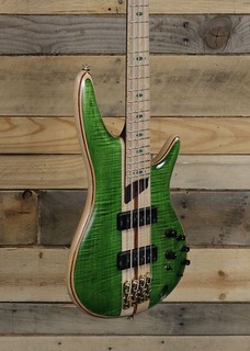 Ibanez Premium SR4FMDX 4-струнный бас-гитара изумрудно-зеленого цвета с сумкой для переноски Ibanez Premium SR4FMDX 4-String Bass w/ Gigbag