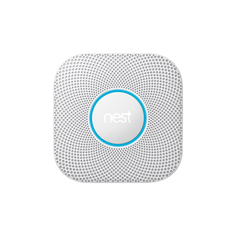 Датчик дыма и угарного газа Google Nest Protect Smoke and Carbon Monoxide Alarm (Battery) S3000BWES, белый