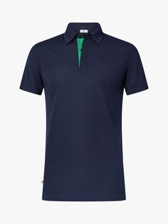 Узкая футболка-поло SPOKE Condor Golf, темно-синяя