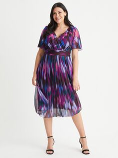 Платье миди Scarlett &amp; Jo Cleo Brush, разноцветный