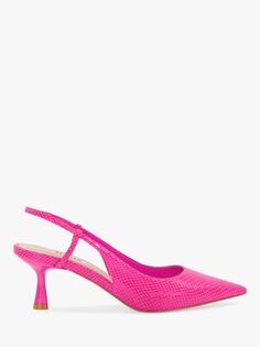 Туфли-лодочки Dune Clip, розовый
