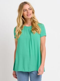 Блузка с круглым вырезом Brakeburn Alena, зеленая
