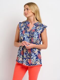 Блузка со шлейфом Brakeburn Tropics, разноцветный
