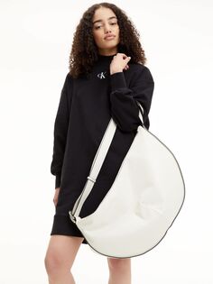 Большая сумка в форме полумесяца Calvin Klein