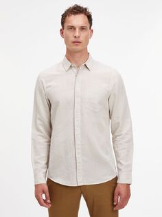 Рубашка обычного кроя Calvin Klein, каменно-бежевый