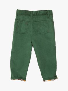 Детские вельветовые джинсы Adventure Little Green Radicals, зеленые
