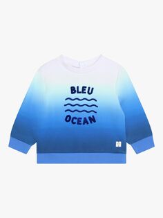 Толстовка Carrément Beau Baby Bleu Ocean, синий/мульти