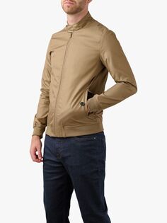 Куртка Harrington из смесового хлопка Guards London Bayford, цвет хаки