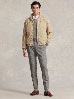 Складная куртка-бомбер Polo Ralph Lauren, бежевый прибрежный цвет