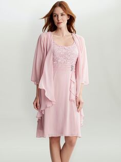Gina Bacconi Мини-платье Aribelle с завышенной талией, розово-розовый