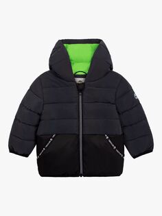 Утепленная куртка Timberland Baby, уникальный черный цвет