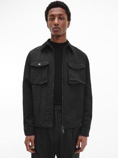 Куртка Calvin Klein из мятого нейлона, цвет CK Black