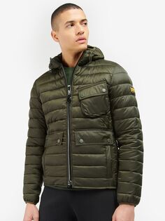 Утепленная куртка Barbour International Ouston, оливковый