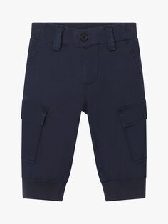 Детские брюки HUGO BOSS, темно-синие