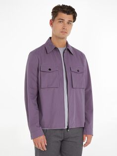 Легкая куртка Calvin Klein из переработанного сырья, фиолетовая