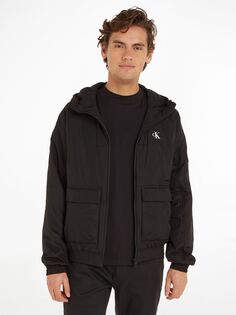 Утепленная куртка Harrington Calvin Klein, черная
