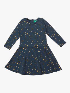 Детское платье Twinkle Twinkle Spinny Little Green Radicals, темно-синий
