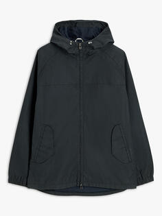 Куртка-анорак John Lewis из вощеного хлопка темно-синего цвета
