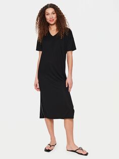 Платье-миди-футболка Saint Tropez Ubba, черный